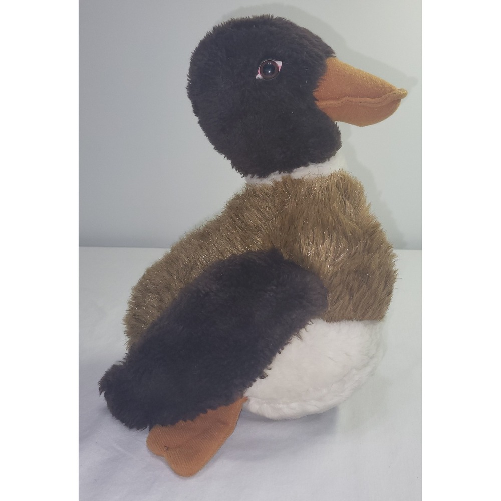 Possum Trot Mallard Duck Plush Vintage Brown White Stuffed Animal Toy